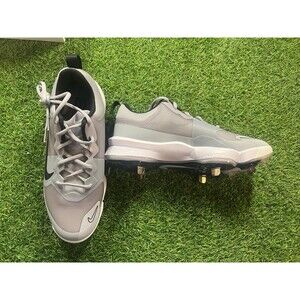 Nike Force Zoom Trout 9 Pro Baseball Cleats Black Platinum FB2907-003 Men 7 NEW